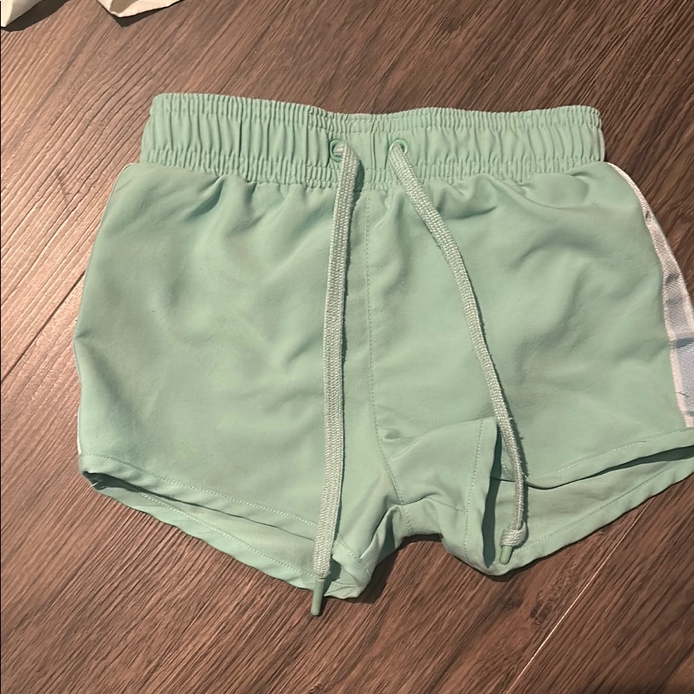 Mint Green Swimshorts size 3/4